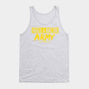 Hugs & Bacon Army - Slanted Tank Top